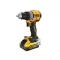 DEWALT Akumulátorový vŕtací skrutkovač 18 V bez uhlíkovej kefky (2 x 5,0 Ah akumulátor + nabíjačka + TSTAK) DCD800H2T