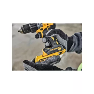   DEWALT Akumulátorový vŕtací skrutkovač 18 V bez uhlíkovej kefky (1 x 1,7 Ah batéria + nabíjačka + TSTAK) DCD805E1T