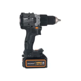   DEWALT/McLaren Nabíjateľný vrták-skrutkovač 18 V 90Nm (2 x 4,0 Ah batéria + nabíjačka + TSTAK)