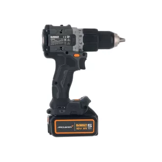   DEWALT/McLaren Akumulátorová vŕtačka skrutkovač 18 V 90 Nm (2 x 5,0 Ah akumulátory + nabíjačka + TSTAK)