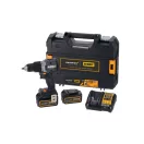 DEWALT/McLaren Akumulátorová vŕtačka skrutkovač 18 V 90 Nm (2 x 5,0 Ah akumulátory + nabíjačka + TSTAK)