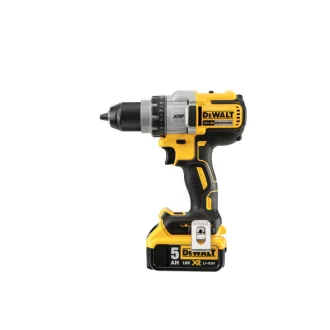  DEWALT Akumulátorový vŕtací skrutkovač 18 V bez uhlíkovej kefky (2 x 5,0 Ah akumulátor + nabíjačka) DCD991P2