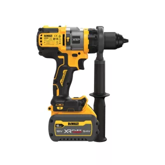   DEWALT Akumulátorová príklepová vŕtačka 18-54 V bez uhlíkovej kefky (1 x 6,0 Ah batéria + nabíjačka) DCD999T1