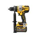 DEWALT Akumulátorová príklepová vŕtačka 18-54 V bez uhlíkovej kefky (1 x 9,0 Ah batéria + nabíjačka) DCD999X1