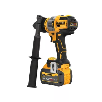   DEWALT Akumulátorová príklepová vŕtačka 18-54 V bez uhlíkovej kefky (1 x 9,0 Ah batéria + nabíjačka) DCD999X1