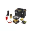 DEWALT Akumulátorový samonastavovací rotačný laser 18 V (červený) (1 x 2,0 Ah batéria + nabíjačka + TSTAK) DCE074D1R