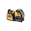 DEWALT Akumulátorový krížový čiarový laser 12-18 V (zelený) (1 x 2,0 Ah batéria + nabíjačka) DCE088D1G18