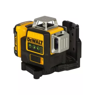   DEWALT Akumulátorový 3-rovinový laser 10,8-12 V (zelený) (1 x 2,0 Ah batéria + nabíjačka) DCE089D1G