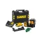 DEWALT Akumulátorový krížový čiarový laser 12-18 V (zelený) (1 x 2,0 Ah batéria + nabíjačka) DCE089D1G18