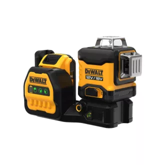   DEWALT Akumulátorový krížový čiarový laser 12-18 V (zelený) (1 x 2,0 Ah batéria + nabíjačka) DCE089D1G18