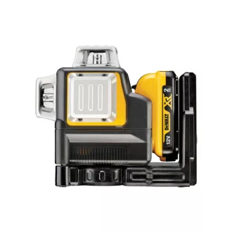   DEWALT Akumulátorový 3-rovinový laser 10,8-12 V (červený) (1 x 2,0 Ah batéria + nabíjačka) DCE089D1R