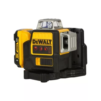   DEWALT Akumulátorový 3-rovinový laser 10,8-12 V (červený) (1 x 2,0 Ah batéria + nabíjačka) DCE089D1R