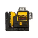 DEWALT Akumulátorový 3-rovinový laser 10,8-12 V (červený) (1 x 2,0 Ah batéria + nabíjačka) DCE089D1R