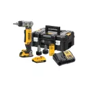 DEWALT Akumulátorový expandér rúr 18 V (2 x 2,0 Ah batéria + nabíjačka) DCE400D2