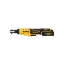 DEWALT Bezdrôtový kľúč na maticové skrutky 12 V 1/4" (1 x 2,0 Ah batéria + nabíjačka + PUR vložka) DCF504L1G