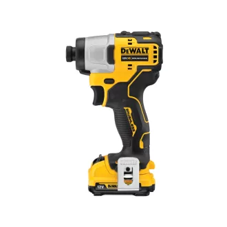   DEWALT Akumulátorový rázový uťahovák 12 V bez uhlíkovej kefky (2 x 2,0 Ah batéria + nabíjačka) DCF801D2