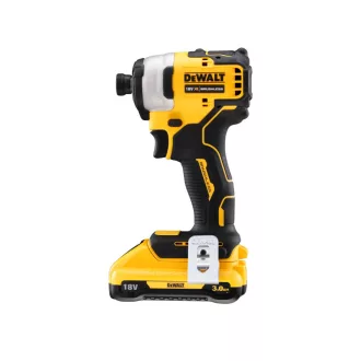   DEWALT Akumulátorový rázový uťahovák 18 V bez uhlíkovej kefky (2 x 3,0 Ah batéria + nabíjačka + TSTAK) DCF809L2T