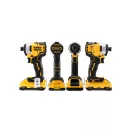 DEWALT Akumulátorový rázový uťahovák 18 V bez uhlíkovej kefky (2 x 3,0 Ah batéria + nabíjačka + TSTAK) DCF809L2T