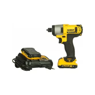  DEWALT Akumulátorový rázový uťahovák 10,8 V (2 x 2,0 Ah batéria + nabíjačka) DCF815D2