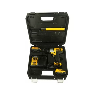   DEWALT Akumulátorový rázový uťahovák 10,8 V (2 x 2,0 Ah batéria + nabíjačka) DCF815D2