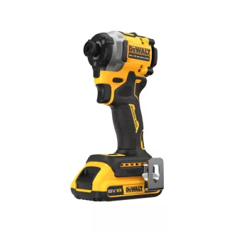   DEWALT Akumulátorový rázový uťahovák 18 V bez uhlíkovej kefky (2 x 2,0 Ah batéria + nabíjačka + TSTAK) DCF850D2T