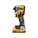 DEWALT Akumulátorový rázový uťahovák 18 V bez uhlíkovej kefky (2 x 2,0 Ah batéria + nabíjačka + TSTAK) DCF850D2T