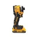 DEWALT Akumulátorový rázový uťahovák 18 V bez uhlíkovej kefky (2 x 2,0 Ah batéria + nabíjačka + TSTAK) DCF850D2T