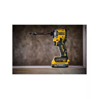  DEWALT Akumulátorový rázový uťahovák 18 V bez uhlíkovej kefky (1 x 1,7 Ah batéria + nabíjačka + TSTAK) DCF850E1T