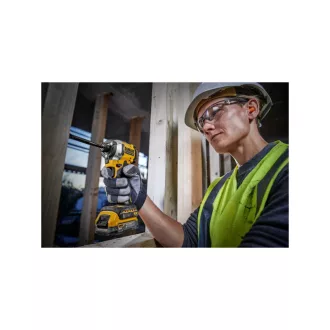   DEWALT Akumulátorový rázový uťahovák 18 V bez uhlíkovej kefky (1 x 1,7 Ah batéria + nabíjačka + TSTAK) DCF850E1T