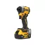 DEWALT Akumulátorový rázový uťahovák 18 V bez uhlíkovej kefky (2 x 5,0 Ah batéria + nabíjačka + TSTAK) DCF850P2T