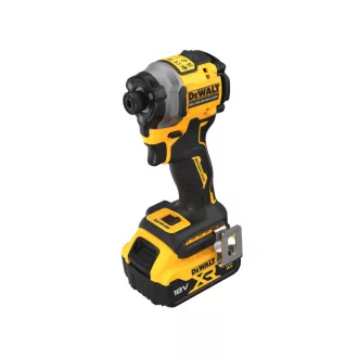   DEWALT Akumulátorový rázový uťahovák 18 V bez uhlíkovej kefky (2 x 5,0 Ah batéria + nabíjačka + TSTAK) DCF850P2T