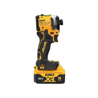   DEWALT Akumulátorový rázový uťahovák 18 V bez uhlíkovej kefky (2 x 5,0 Ah batéria + nabíjačka + TSTAK) DCF850P2T