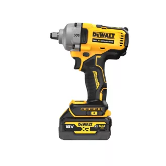  DEWALT Akumulátorový rázový uťahovák 18 V bez uhlíkovej kefky (2 x 5,0 Ah batéria + nabíjačka + kryt) DCF891P2G