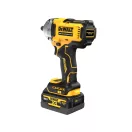 DEWALT Akumulátorový rázový uťahovák 18 V bez uhlíkovej kefky (2 x 5,0 Ah batéria + nabíjačka + kryt) DCF891P2G