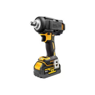   DEWALT Akumulátorový rázový uťahovák 18 V bez uhlíkovej kefky (2 x 5,0 Ah batéria + nabíjačka + kryt) DCF891P2G