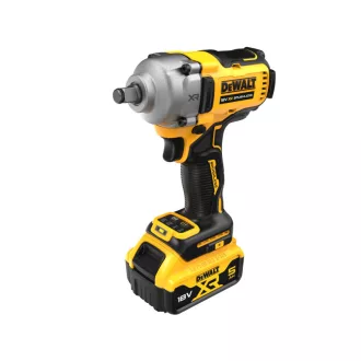   DEWALT Akumulátorový rázový uťahovák 18 V bez uhlíkovej kefky (2 x 5,0 Ah batéria + nabíjačka + TSTAK) DCF891P2T