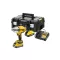 DEWALT Akumulátorový skrutkovač s úderom 18 V bezuhlíkový 1/2" 1396/1898 Nm (2 x 5,0 Ah batéria+nabíjačka+TSTAK)