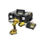 DEWALT Akumulátorový skrutkovač s úderom 18 V bezuhlíkový 1/2" 1396/1898 Nm (2 x 5,0 Ah batéria+nabíjačka+TSTAK)