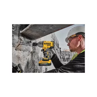   DEWALT Akumulátorový skrutkovač s úderom 18 V bezuhlíkový 1/2" 1396/1898 Nm (2 x 5,0 Ah batéria+nabíjačka+TSTAK)