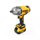 DEWALT Akumulátorový rázový uťahovák 18 V bez uhlíkovej kefky 1/2" 1396/1898 Nm (2 x 5,0 Ah batéria + nabíjačka + TST