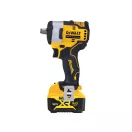 DEWALT Akumulátorový rázový uťahovák 12 V bez uhlíkovej kefky (2 x 5,0 Ah batéria + nabíjačka) DCF901P2