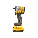 DEWALT Akumulátorový rázový uťahovák 18 V (2 x 2,0 Ah batéria + nabíjačka + TSTAK) DCF921D2T