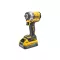 DEWALT Akumulátorový utvrdzovací skrutkovač 18 V 1/2" 406 Nm (2 x 5,0 Ah Power Stack batéria + nabíjačka + TSTAK)