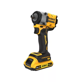   DEWALT Akumulátorový rázový utahovák 18 V 1/2" 406 Nm (2 x 2,0 Ah akumulátor + nabíjačka + TSTAK) DCF922D2T