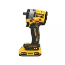 DEWALT Akumulátorový rázový utahovák 18 V 1/2" 406 Nm (2 x 2,0 Ah akumulátor + nabíjačka + TSTAK) DCF922D2T