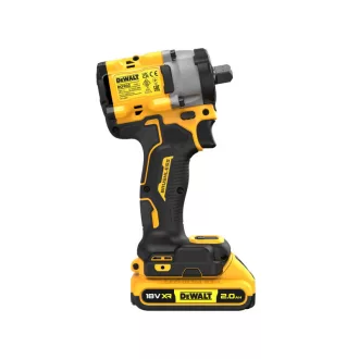   DEWALT Akumulátorový rázový utahovák 18 V 1/2" 406 Nm (2 x 2,0 Ah akumulátor + nabíjačka + TSTAK) DCF922D2T