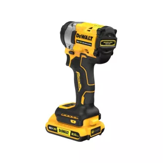   DEWALT Akumulátorový rázový utahovák 18 V 1/2" 406 Nm (2 x 2,0 Ah akumulátor + nabíjačka + TSTAK) DCF922D2T