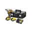 DEWALT Aku uderný skrutkovač 18 V 1/2" 1626/2372 Nm (2 x 5,0 batéria + nabíjačka) v kufri TSTAK