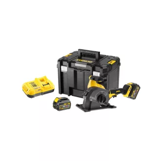   Akumulátorová drážkovacia frézka DEWALT 18-54 V (2 x 6,0 Ah batéria + nabíjačka) DCG200T2