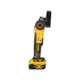   DEWALT Akumulátorová uhlová brúska 125 mm 18 V bez uhlíkovej kefky 125 mm (2 x 5,0 Ah batérie + nabíjačka) DCG405P2